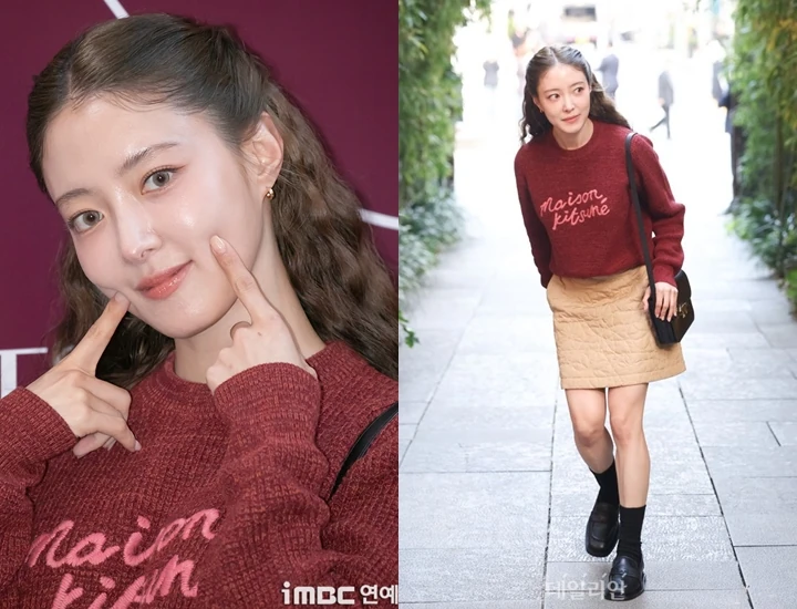 Warna Rambut Baru Lee Se Young di Event Maison Kitsune Tuai Pujian Selangit