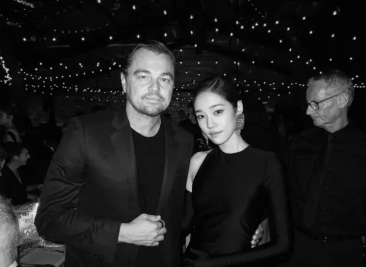 Roh Yoon Seo Puji Visual Tampan Leonardo DiCaprio saat Ketemu Langsung