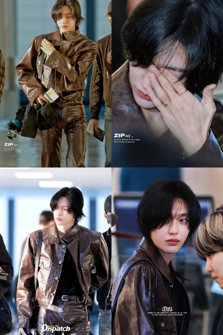 Wajah Ngantuk Wonbin RIIZE di Bandara Kontras dengan Outfit Bad Boy-nya
