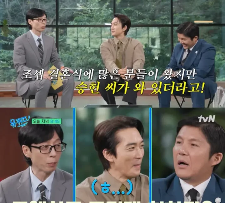 Song Seung Heon Kuak Alasan Tersembunyi Datang ke Pernikahan Jo Se Ho