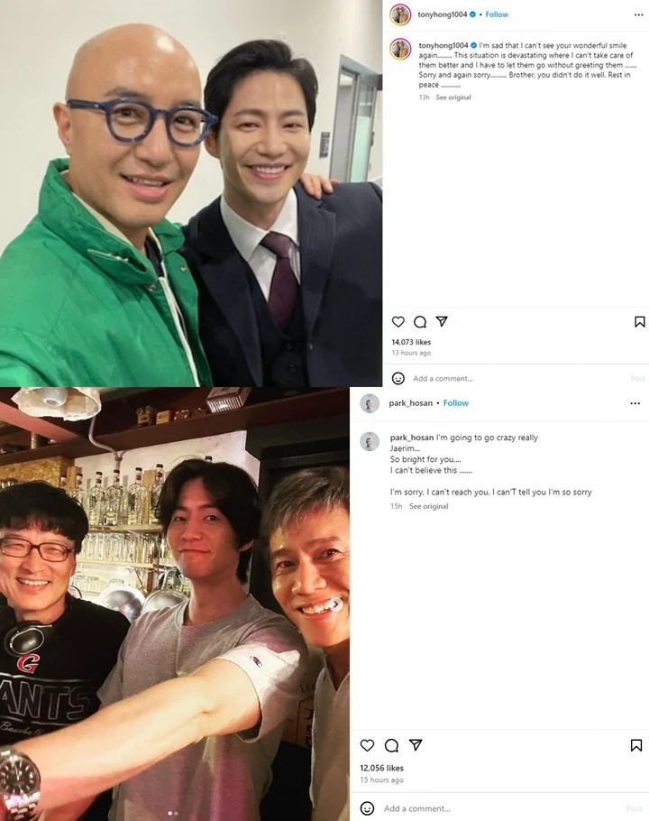 Kepergian Song Jae Rim Buat Sederet Rekan Artis Syok Sekaligus Hancur