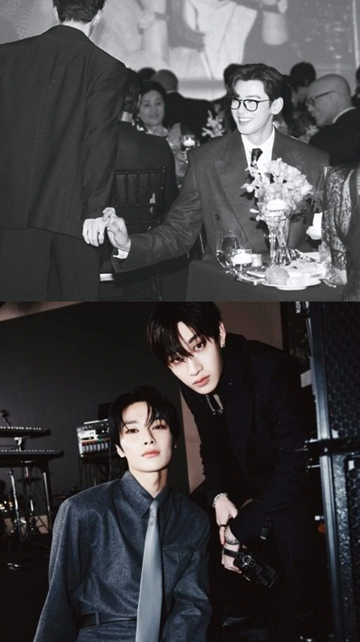 Cha Eunwoo & Bang Chan Stray Kids Keciduk Pose Romantis Auto Ramai Digoda Fans