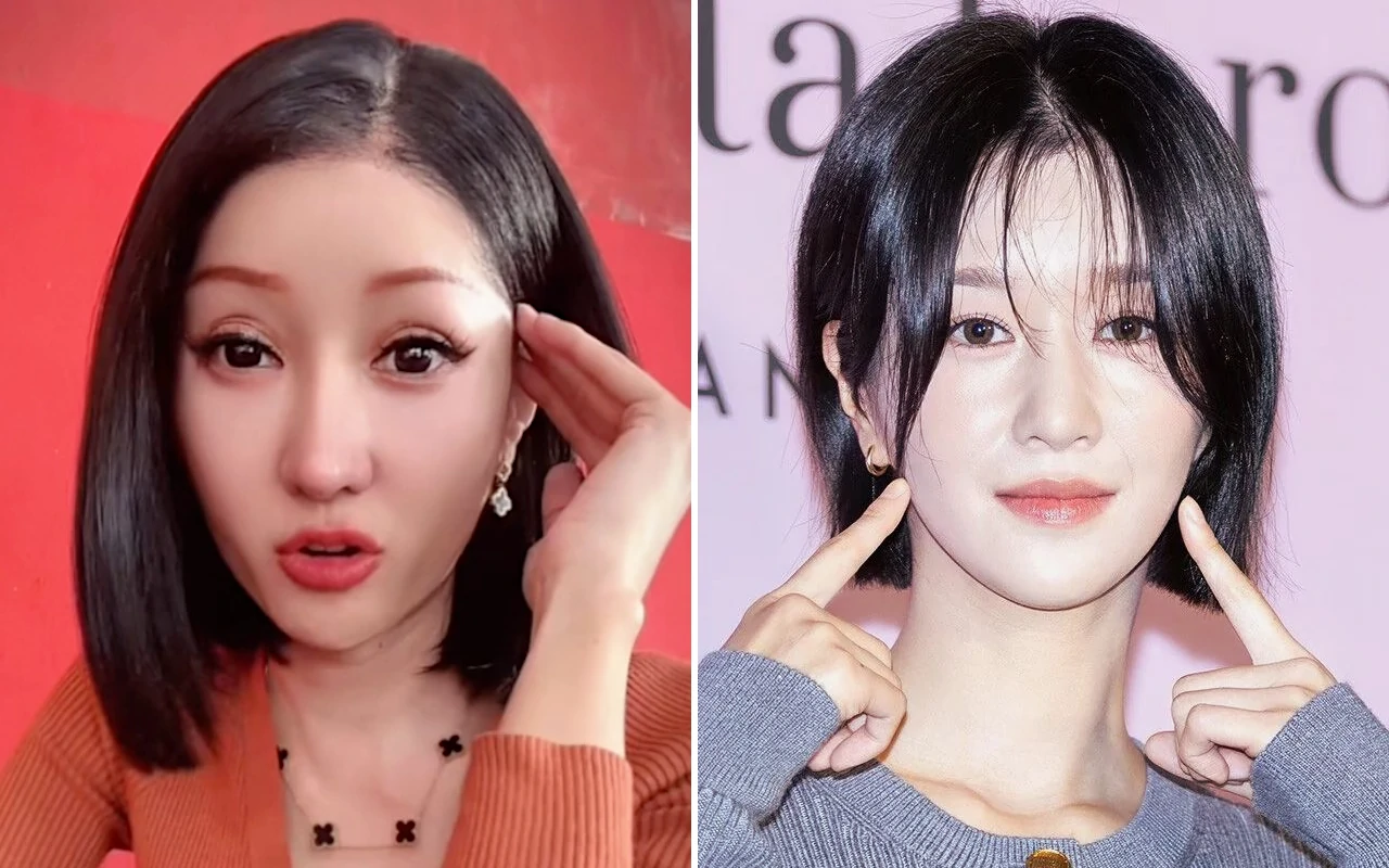 Lucinta Luna Dituding Menyimpang Imbas Riasan Wajah Douyin Mirip Seo Ye Ji