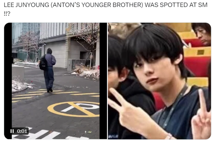 Video Diduga Adik Anton RIIZE Muncul di Gedung SM Disambut Heboh