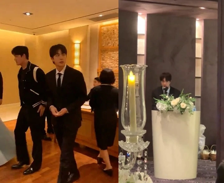 Momen Perdana Jin BTS Keciduk Bareng Ponakan Auto Bikin Geger