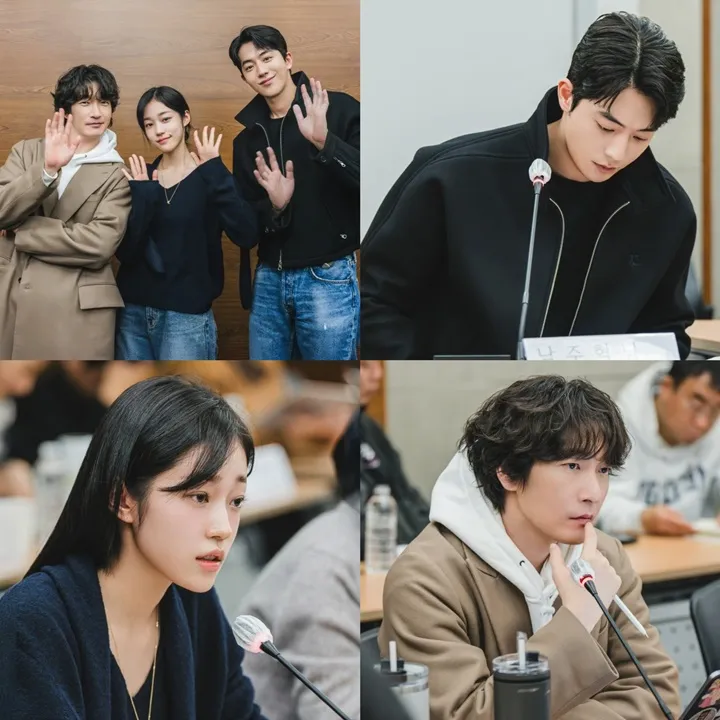 Nam Joo Hyuk Bikin Roh Yoon Seo & Cho Seung Woo Tampak Mungil di Baca Naskah \'Donggung\'