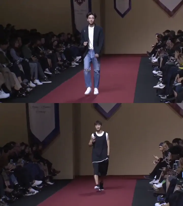 Gaya Kontras Byeon Woo Seok & Nam Yoon Su saat Satu Panggung Runaway Curi Fokus
