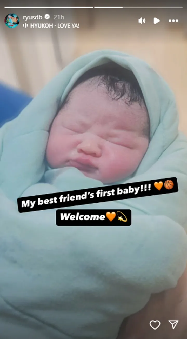 Ryu Jun Yeol Sambut Kelahiran Bayi Lucu di Tengah Rumor Kencan Han So Hee