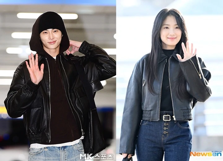 Byeon Woo Seok & Kim Hye Yoon Kompakan Outfit saat OTW Bangkok Auto Bikin Heboh