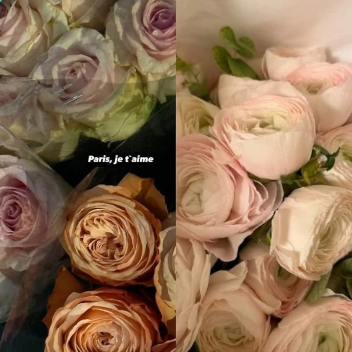 Han So Hee & Ryu Jun Yeol Kompak Posting Mawar saat Sama-Sama Berada di Paris