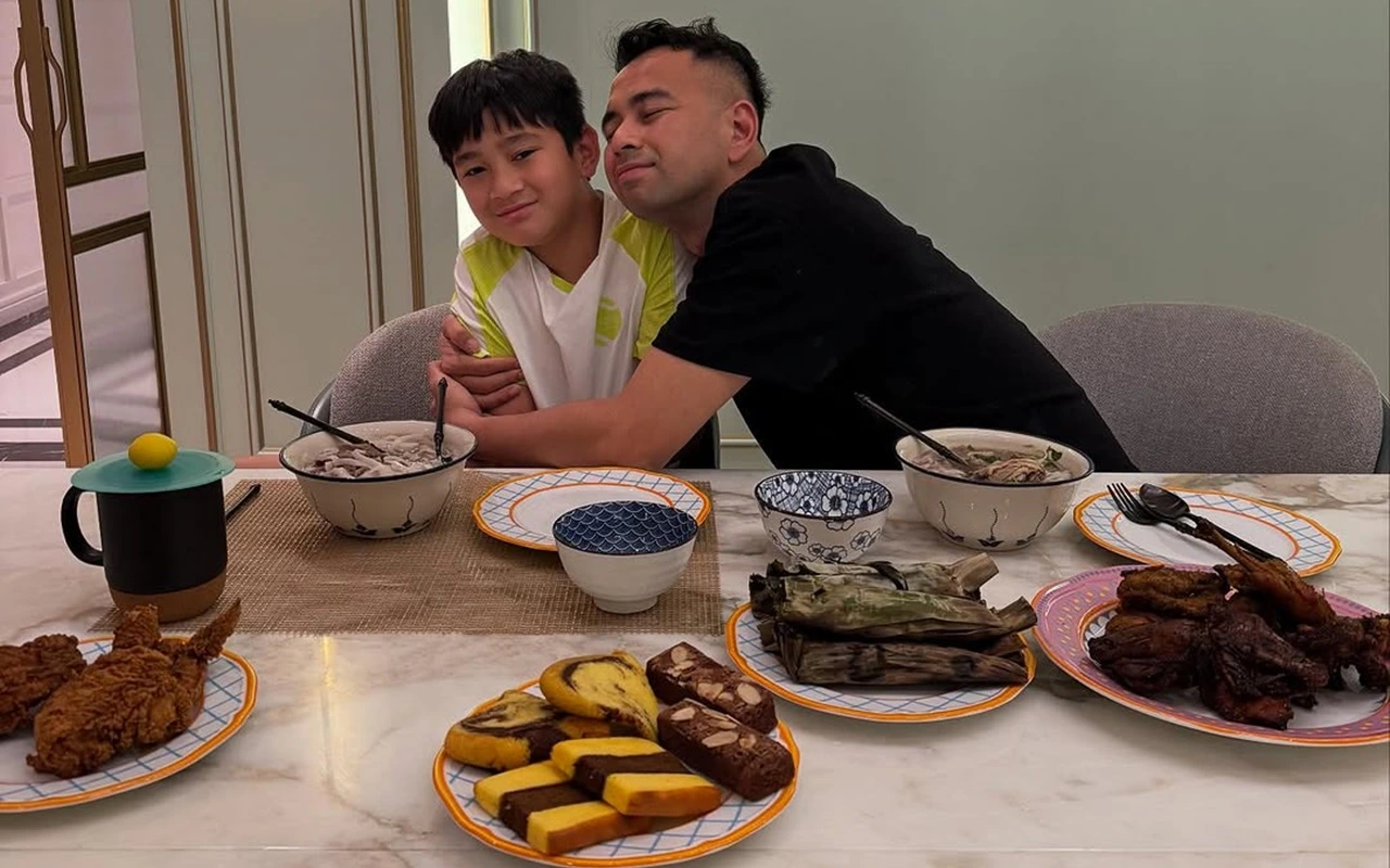 Lauk Buka Puasa Rafathar Putra Raffi-Nagita Ternyata Relate Bukti Merakyat