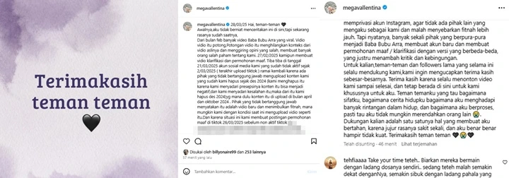 Instagram @megavallentina