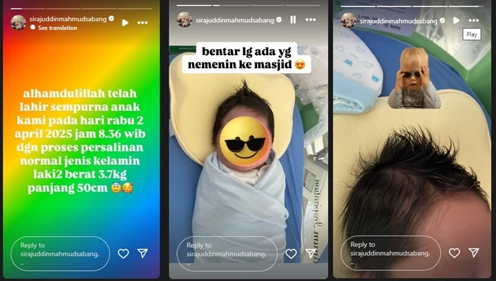Instagram @sirajuddinmahmudsabang