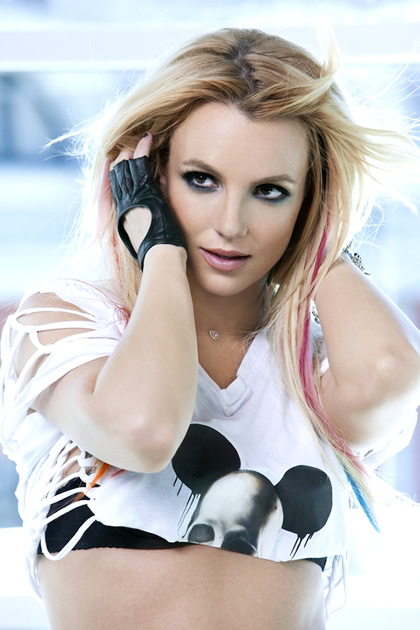 Gambar Foto Britney Spears di Promosi 'I Wanna Go'