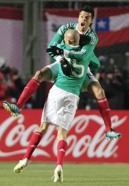 Gambar Foto Chile Kalahkan Meksiko 2-1 di Copa America 2011