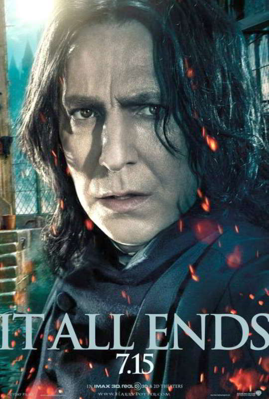 Gambar Foto Poster 'Harry Potter and the Deathly Hallows: Part II' : Prof Severus Snape