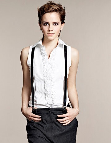 Gambar Foto Emma Watson di Majalah Elle France