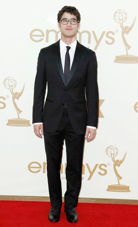 Gambar Foto Darren Criss di Red Carpet Primetime Emmy Awards 2011