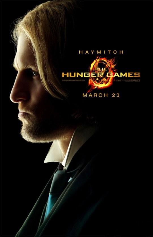 Foto Haymitch Abernathy (Woody Harrelson), mantan peserta The Hunger Games yang kini menjadi mentor
