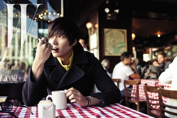 Gambar Foto Lee Min Ho untuk W magazine korea