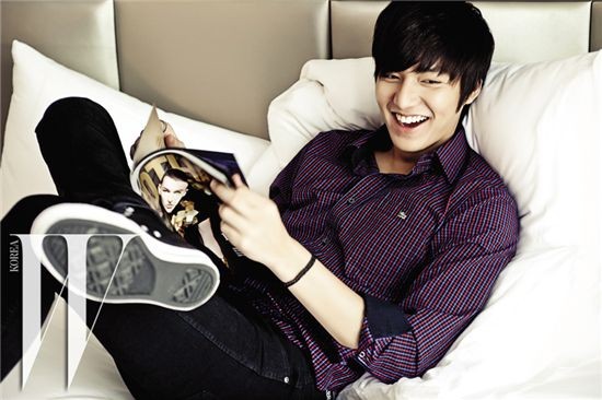 Gambar Foto Lee Min Ho untuk W magazine korea
