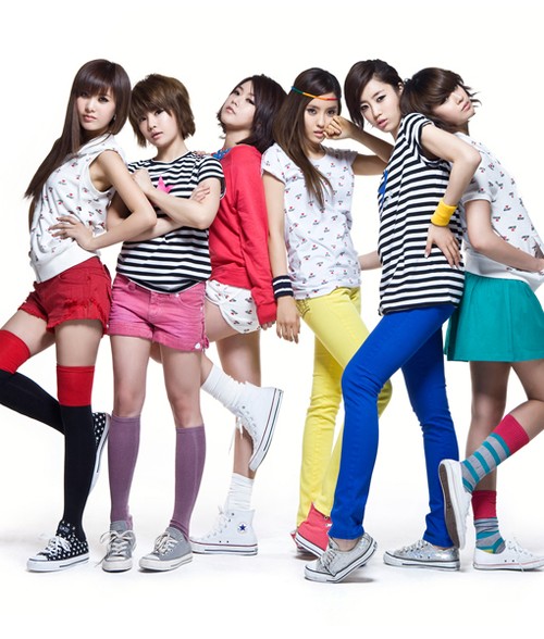 Gambar Foto T-ara untuk Intercrew Summer 2010 Collection