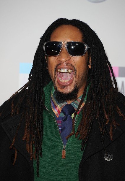 Gambar Foto Rapper Lil Jon di Red Carpet AMA 2011