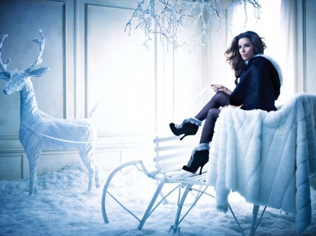 Gambar Foto Eva Longoria di Majalah Vanity Fair Spanyol edisi Desember 2011