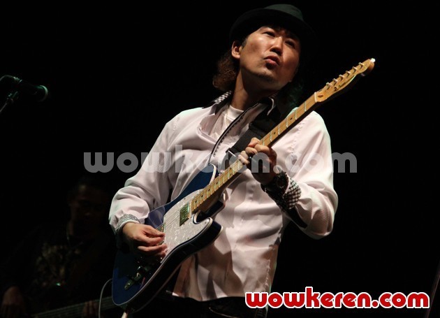 Gambar Foto Shun Kikuta di Jakarta Blues Festival 2011