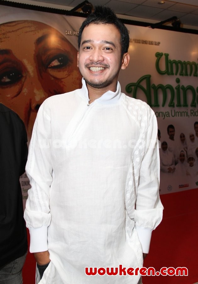 Gambar Foto Ruben Onsu di Konferensi Pers Film 'Ummi Aminah'