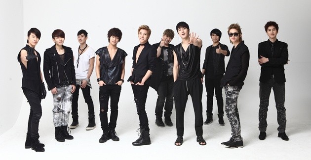 Gambar Foto Pemotretan Super Junior untuk Kepentingan Promo Album