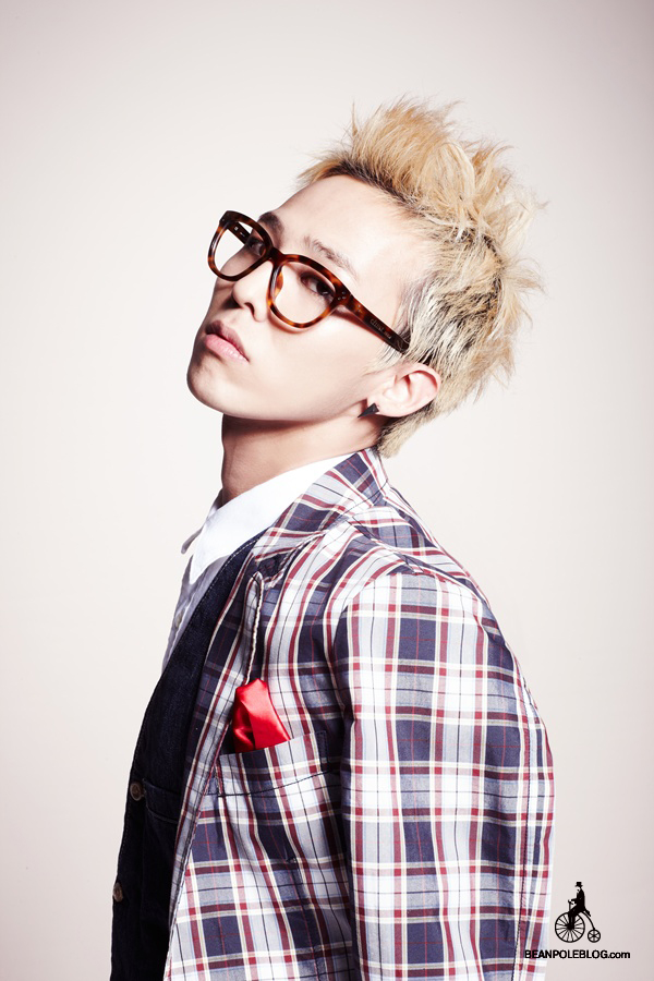Gambar Foto G-Dragon di Ikon Fashion Bean Pole