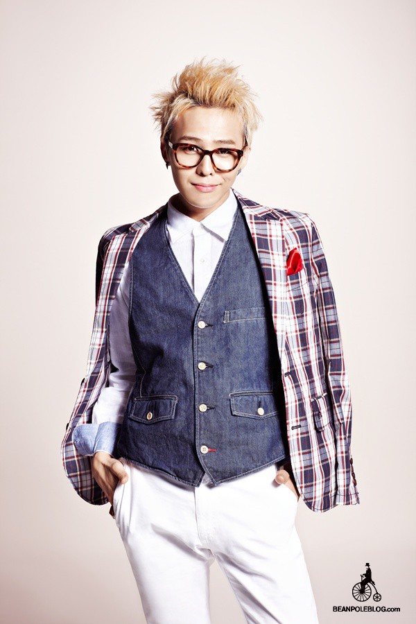 Gambar Foto G-Dragon di Ikon Fashion Bean Pole