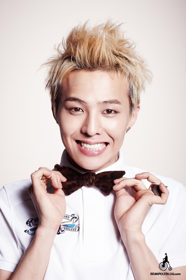 Gambar Foto G-Dragon di Ikon Fashion Bean Pole