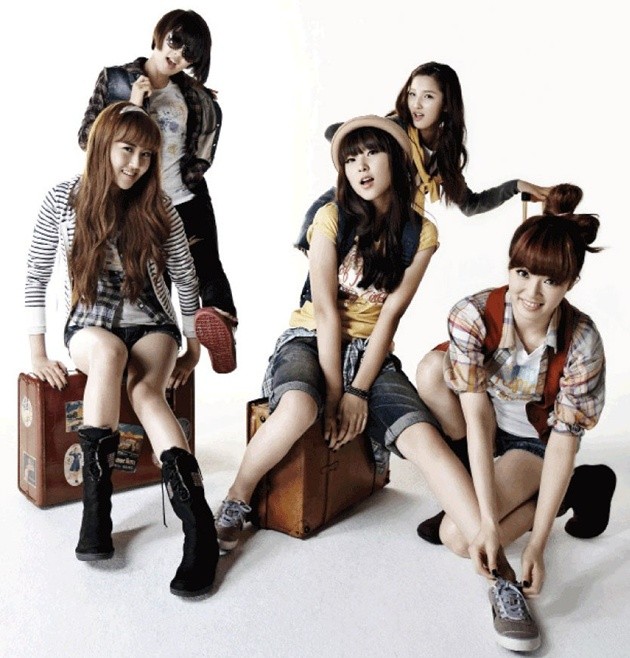 Gambar Foto 4Minute Selalu Tampil Kompak