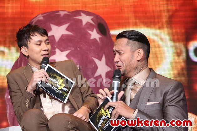 Gambar Foto Ryan Rompies dan Tora Sudiro Menjadi Host di Semarak 17 Indosiar