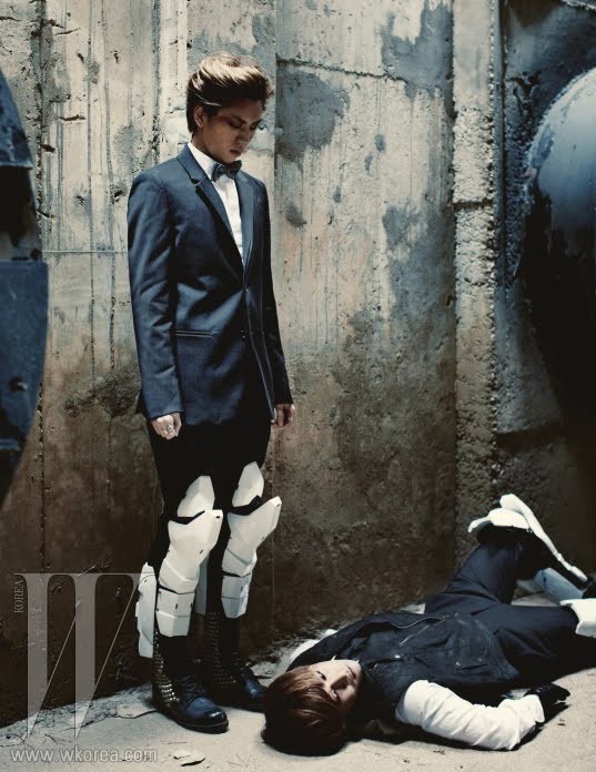 Gambar Foto Infinite di Majalah W Korea