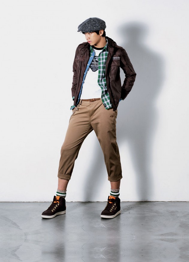 Gambar Foto Lee Seung Gi dalam Pemotretan untuk FUBU 2011 Spring