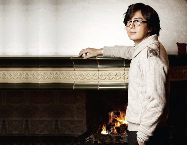 Gambar Foto Bae Yong Joon untuk Katalog Arnaldo Bassini edisi Fall 2011