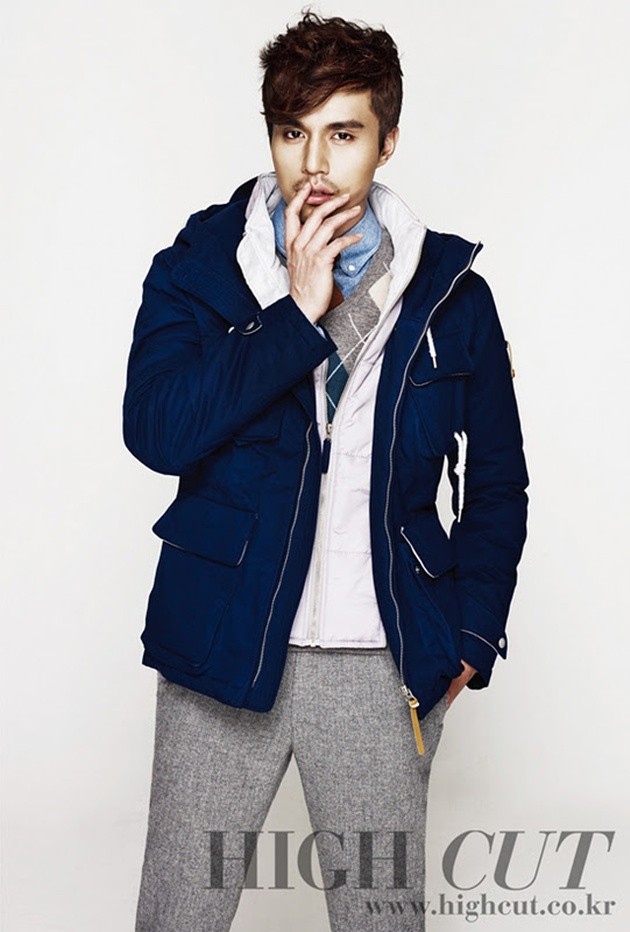 Gambar Foto Lee Dong-wook di Majalah High Cut Korea