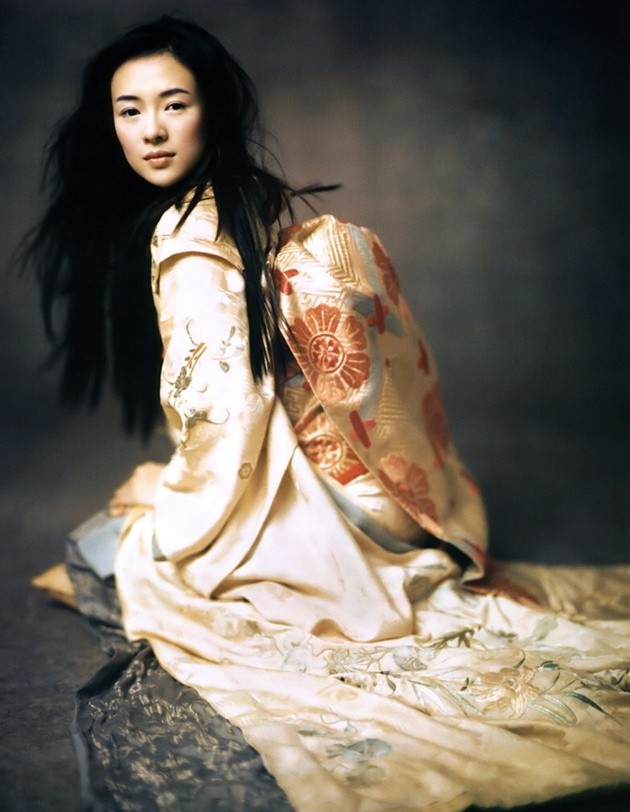 Gambar Foto Zhang Ziyi Berperan Sebagai Sayuri Nitta di 