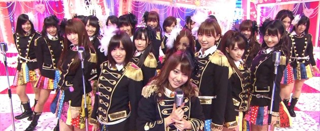 Gambar Foto AKB48 Beraksi di Acara Musik Tv