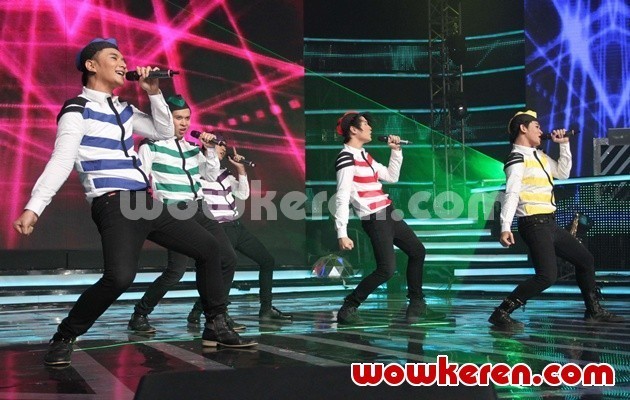 Gambar Foto Raise Menjadi Juara Kedua Boy & Girl Band Indonesia di SCTV