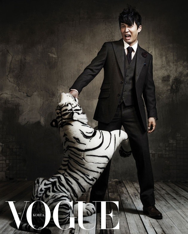 Gambar Foto Cha Tae Hyun untuk Majalah Vogue Korea