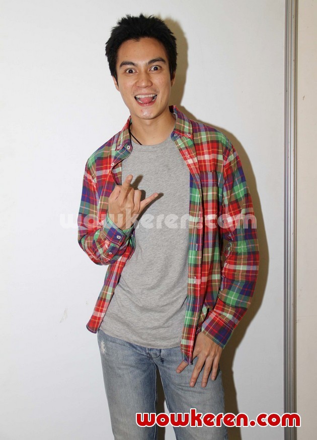 Gambar Foto Baim Wong Saat Ditemui di Studio Hanggar