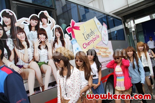 Gambar Foto Persiapan Cherry Belle Berangkat Tour di 7 Kota