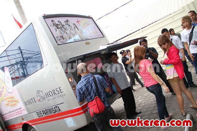 Gambar Foto Persiapan Cherry Belle Berangkat Tour di 7 Kota