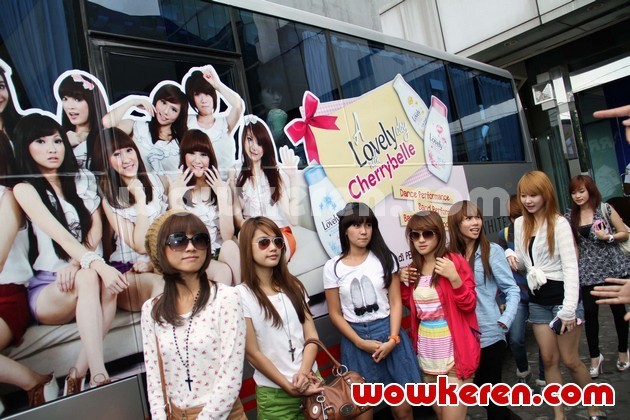 Gambar Foto Persiapan Cherry Belle Berangkat Tour di 7 Kota