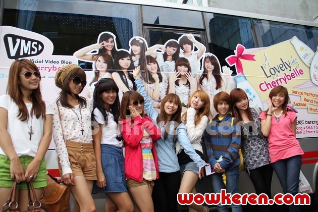 Gambar Foto Persiapan Cherry Belle Berangkat Tour di 7 Kota