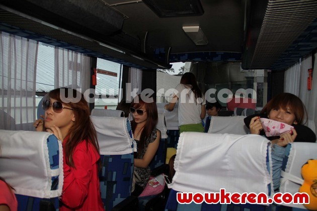 Gambar Foto Persiapan Cherry Belle Berangkat Tour di 7 Kota